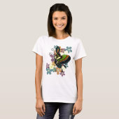 T-shirt Papillon brillant (Devant entier)