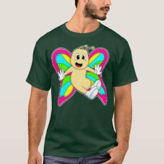 T-shirt Papillon coloré