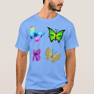 T-shirt Papillon coloré 3