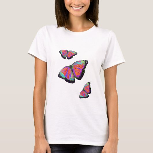T-shirt Papillon coloré PN 18 (Devant)