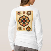 T-shirt Papillon complexe Mandala Boho Tee (Dos)