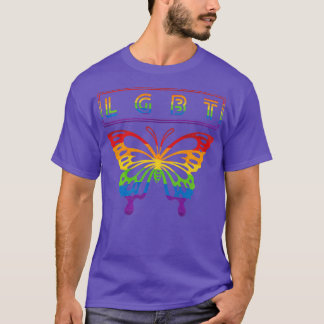 T-shirt Papillon couleur LGBT