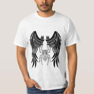 T-shirt Papillon Crâne Sombre – Art de Créature Fantasy Go