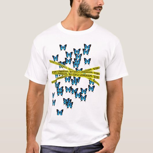 T-shirt Papillon Crimescene (Devant)