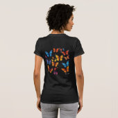 T-shirt papillon d'amour (Dos entier)