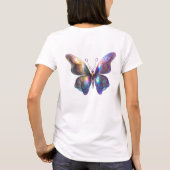 T-shirt Papillon Dans Les Nuages (Dos)