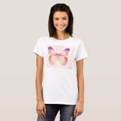 T-shirt Papillon d'aquarelle Art (Devant entier)