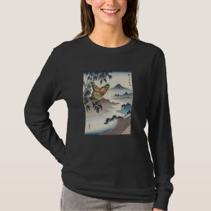 T-shirt Papillon d'art japonais Kyosai Vintage Japon Artwo