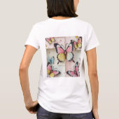 🦋 T-shirt Papillon de Cartoon Whimsical - Cute Na (Dos)