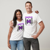 T-shirt Papillon de conscience de fibromyalgie (Unisexe)