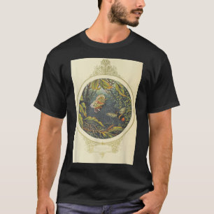 T-shirt Papillon de conte fée vintage et araignée de bourd