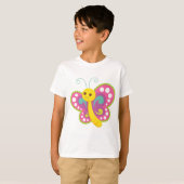 T-shirt Papillon de dessin (Devant entier)