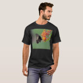 T-shirt Papillon de machaon de Polydamus (Devant entier)