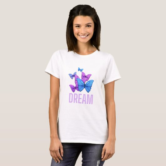 T-shirt Papillon de rêve (Devant entier)
