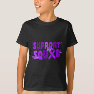 T-shirt Papillon de sensibilisation à la maladie d'Alzheim