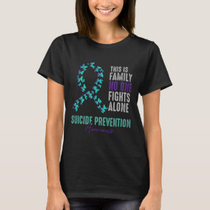 T-shirt Papillon de sensibilisation à la prévention du sui