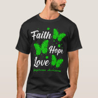 Papillon de sensibilisation au lymphome Faith Hope