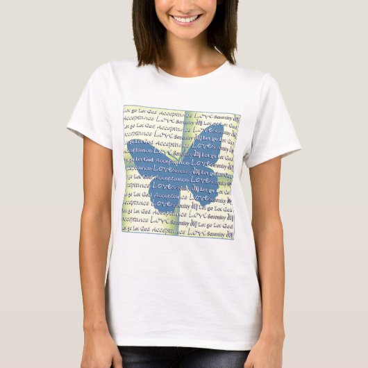 T-shirt Papillon de slogan (Devant)