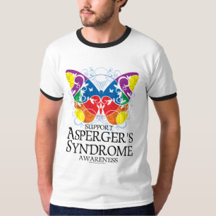 T-shirt Papillon de syndrome d'Asperger