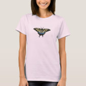 T-shirt Papillon de tigre d'épave (Devant)