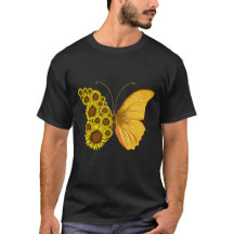 Papillon de tournesol vintage