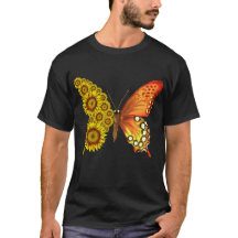 Papillon de tournesol vintage