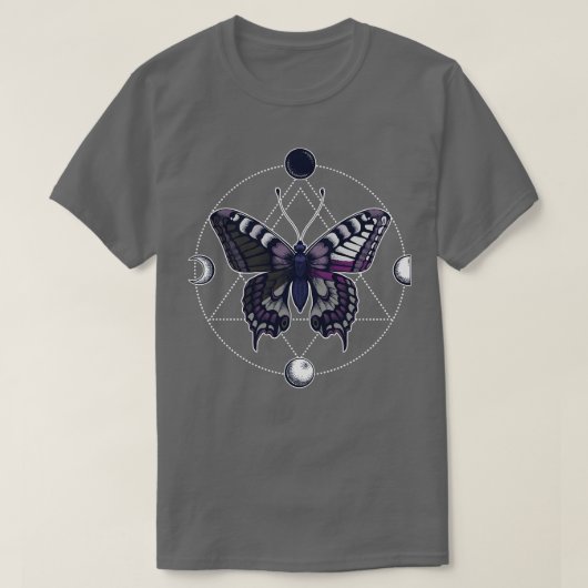 T-shirt Papillon débisexuel (Design devant)