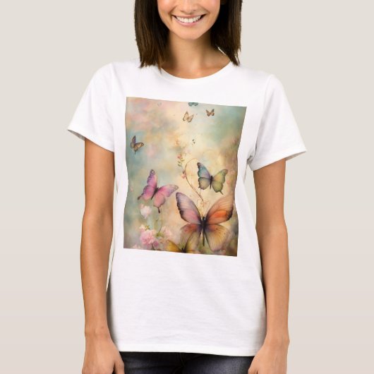 T-shirt Papillon Design (Devant)