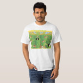 T-shirt Papillon du maïs (blanc) (Devant entier)