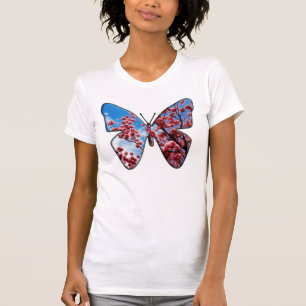 T-shirt Papillon du Thabor au printemps