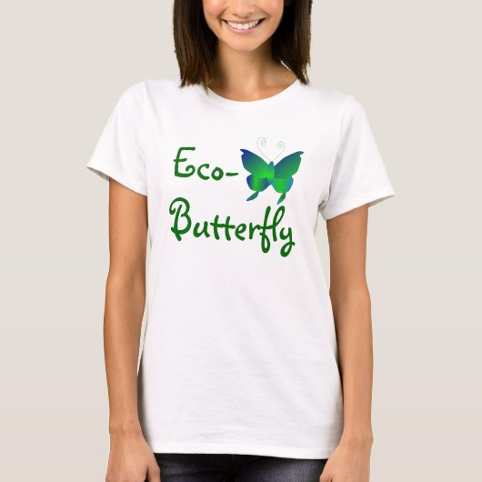 T-Shirt Papillon Écologique (Devant)