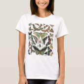 T-shirt Papillon et Moth Vintage (Devant)