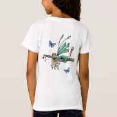 T-shirt papillon fée pour les filles (Dos)