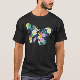 T-shirt Papillon fille qui aime papillons Beurre de fleurs