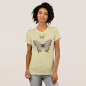 T-shirt Papillon floral orné (Devant entier)