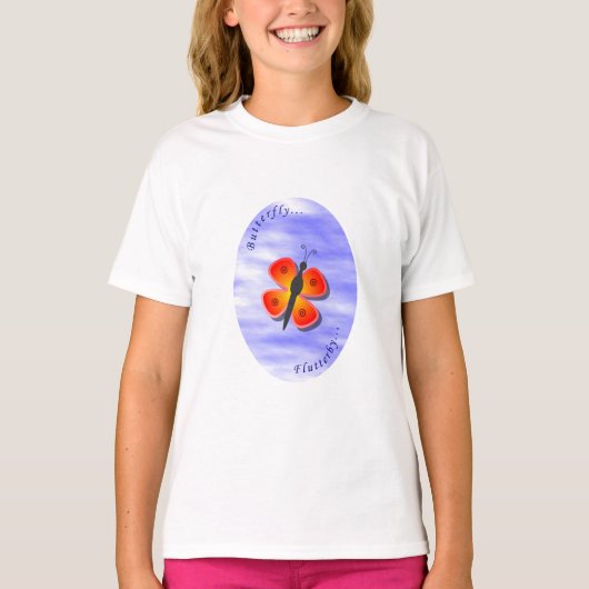T-shirt Papillon Flutterby (Devant)