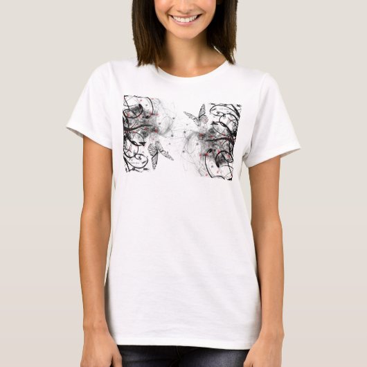 T-shirt Papillon Graffity (Devant)