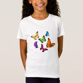 T-Shirt Papillon illustré de papillons