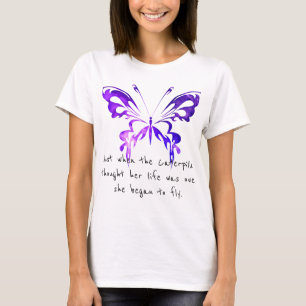 T-shirt Papillon Inspirationnel