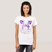 T-shirt Papillon Inspirationnel (Devant entier)