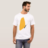 T-shirt Papillon jaune (Devant entier)