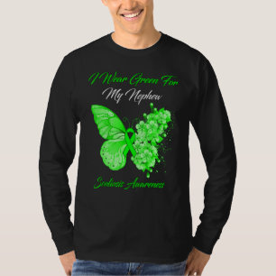 T-shirt Papillon Je Porte Le Vert Pour Ma Scoliose Népalai