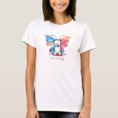 T-shirt Papillon KiniArt Westie (Devant)