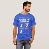 T-shirt Papillon Lover Obedience Guide D'Entraînement Chie (Devant entier)