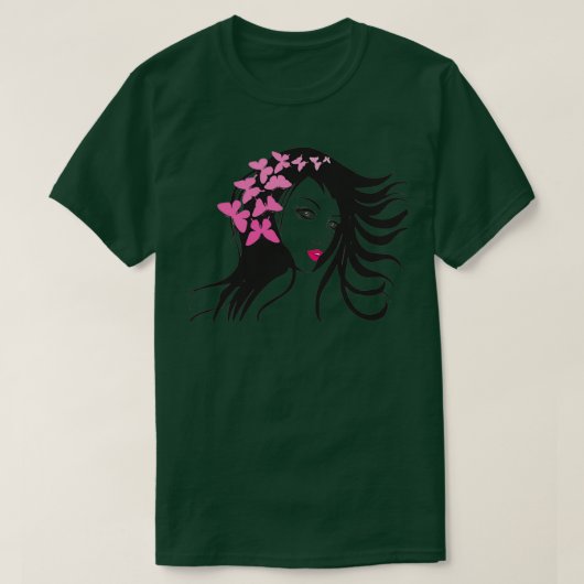T-shirt Papillon magique (Design devant)
