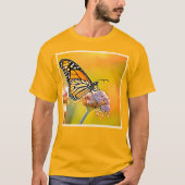 T-shirt Papillon Majestic Gros plan (Devant)