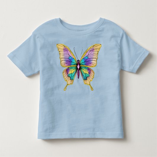 T-shirt papillon mignon (Devant)