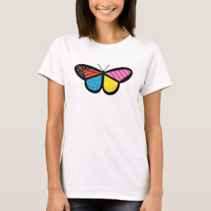 T-shirt papillon moderne