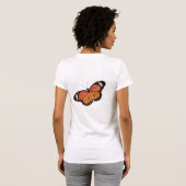 T-shirt Papillon monarque (Dos entier)