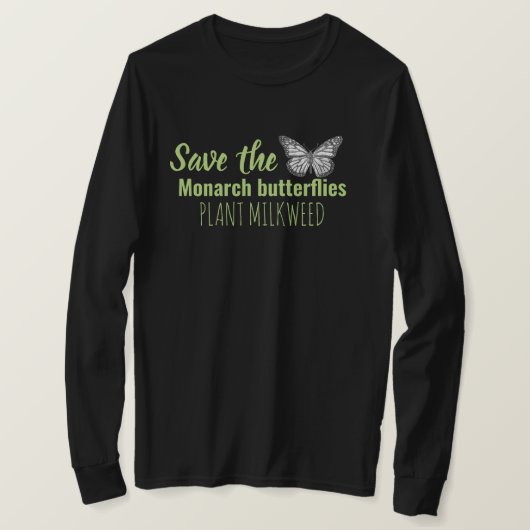 T-shirt Papillon monarque (Design devant)